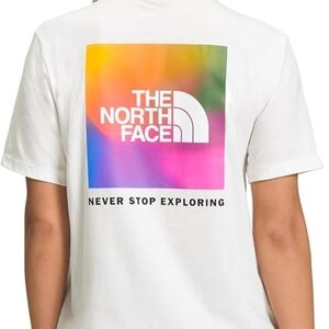 Northface Men's Box NSE white tee